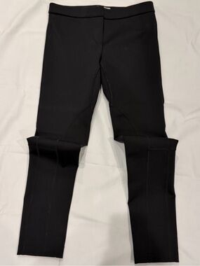 KaufmanFranco Women’s Luxury Black Stretch Leggings Pants Structured Waist 4